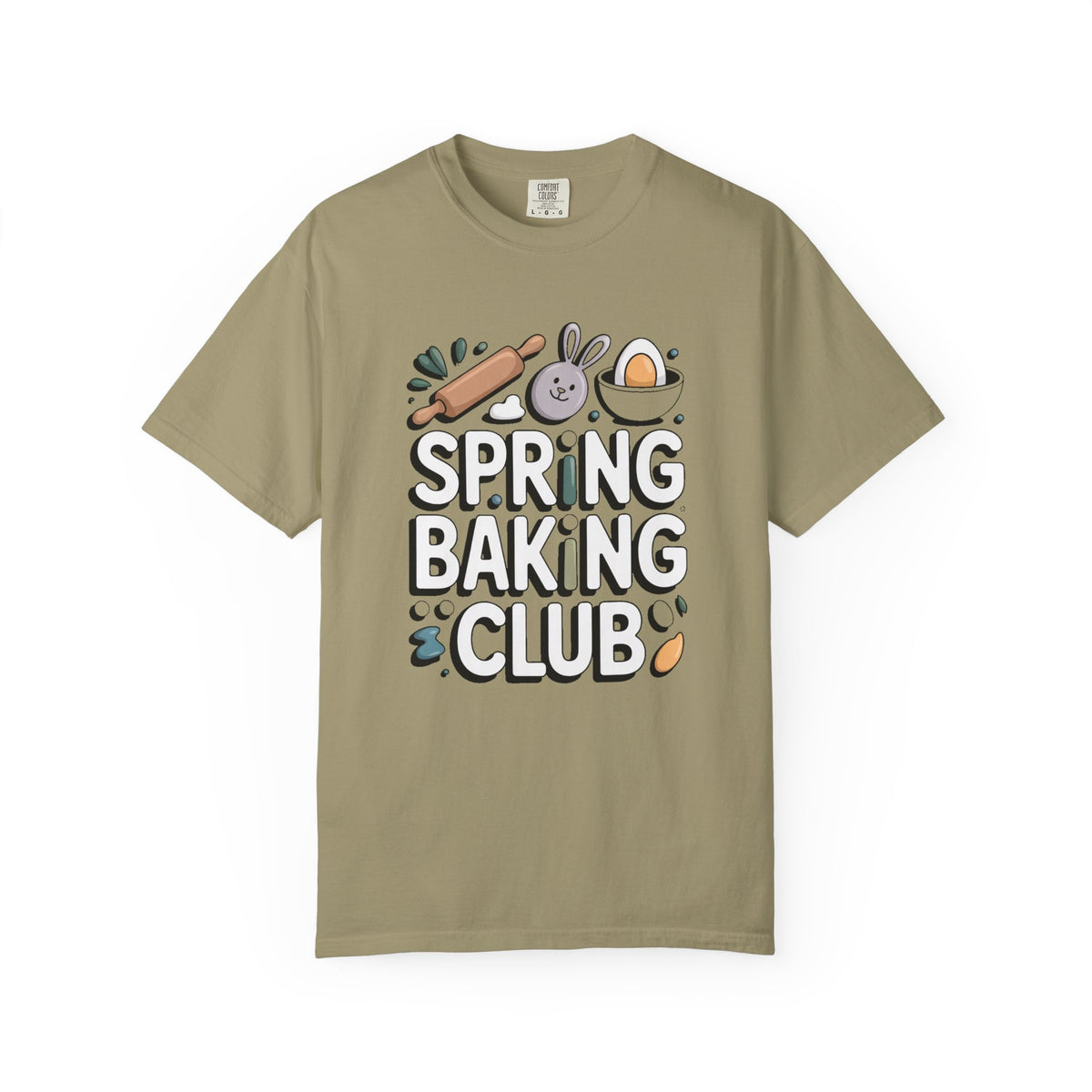 Home Baker Shirt, Spring Baking Club Tee, Easter Gift For Baker, Easter Baking Shirt For Women, Funny Spring Baker Gift, Cute Easter T-Shirt