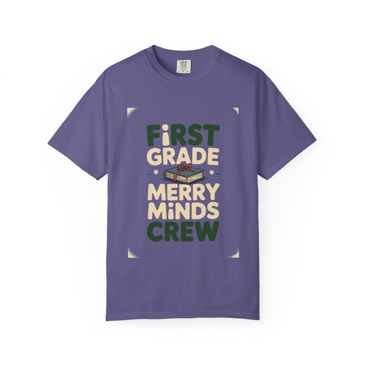 First Grade Teacher Shirt, Merry Minds Crew Tee, Christmas Teacher Gift, Holiday Teacher Squad Shirt, First Grade Christmas Group Tee, Teac…