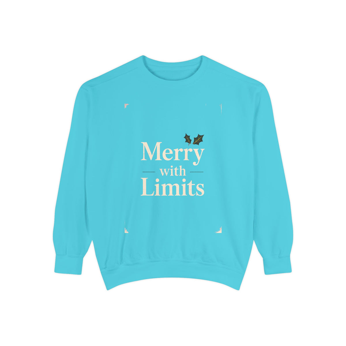 Busy Adult Christmas Sweatshirt, Merry With Limits Crewneck, Funny Christmas Gift For Tired Adults, Sarcastic Holiday Sweater, Dry Humor Xm…