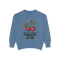 Gardener Sweatshirt, Tomato Club Gift For Gardener, Grown With Opinions Funny Garden Crewneck, Vegetable Gardening Hobby Gift