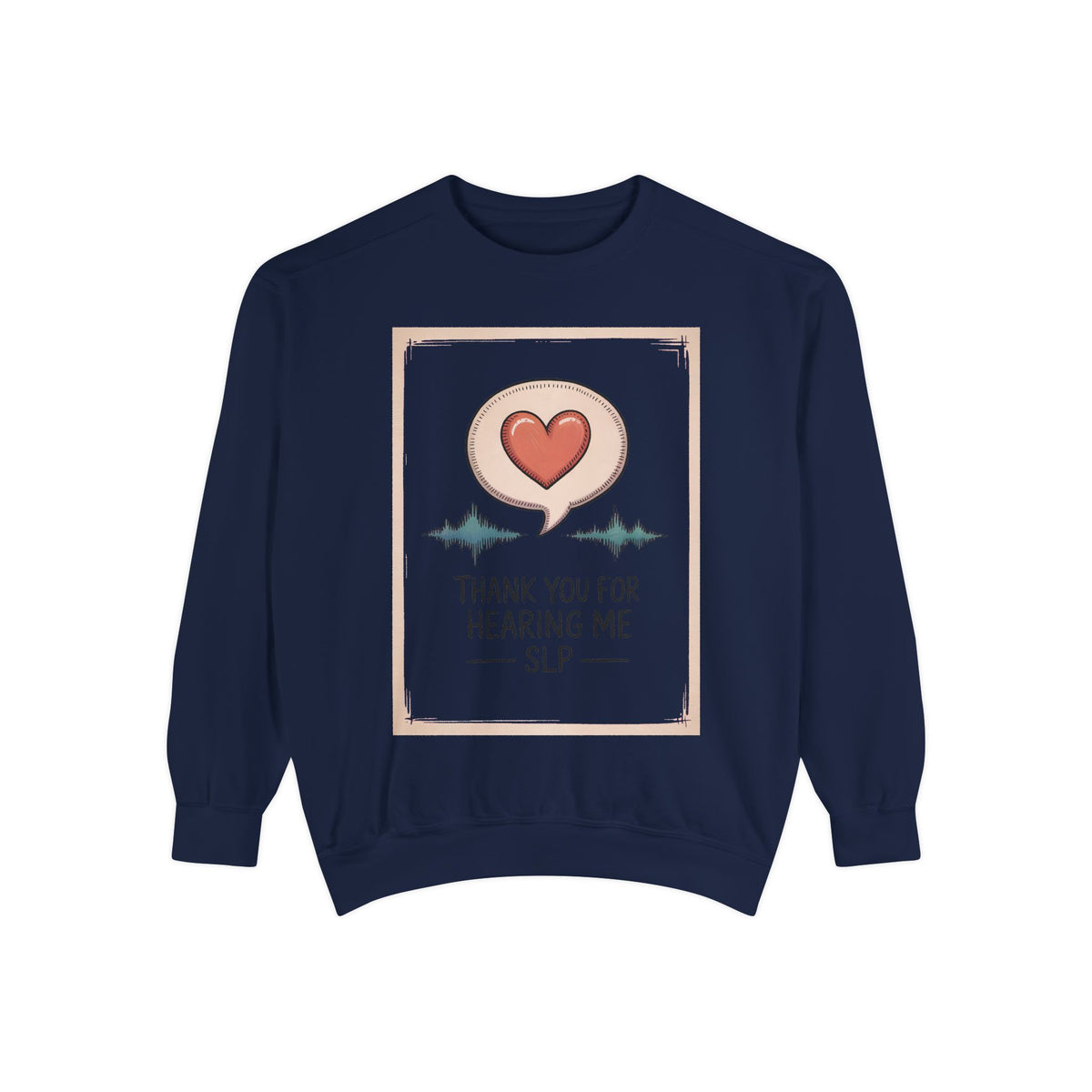 SLP Sweatshirt, Thank You For Hearing Me, Speech Language Pathologist Gift, Teacher Appreciation Sweatshirt, SLP Appreciation Gift, Speech…