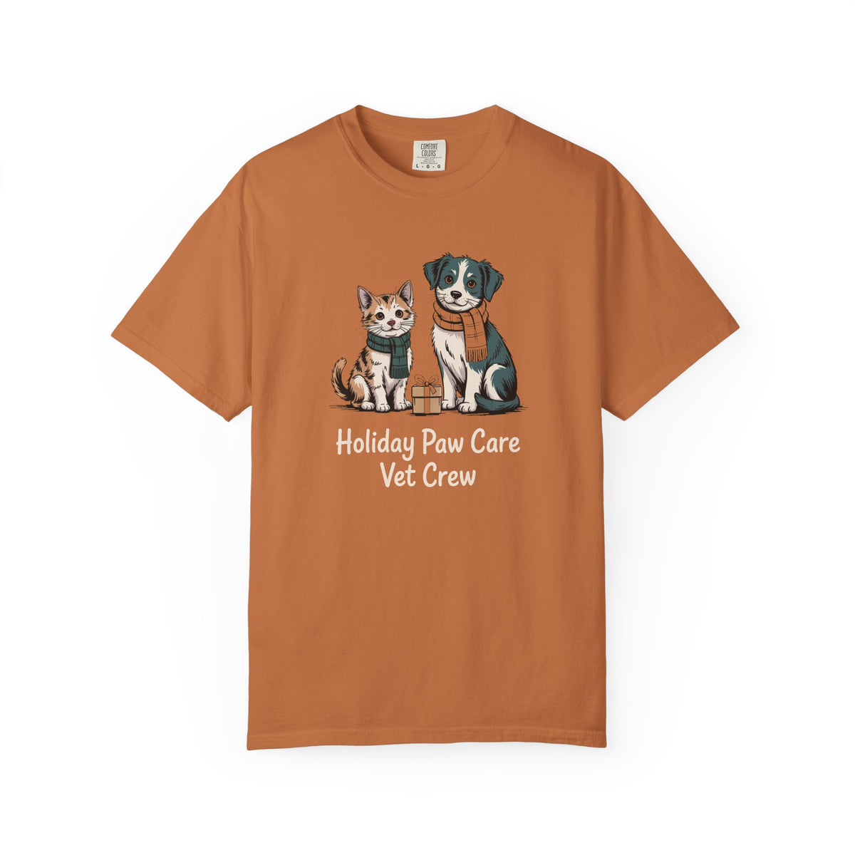 Vet Crew Christmas Shirt, Holiday Paw Care Tee, Veterinary Staff Gift, Vet Tech Christmas Shirt, Funny Vet Crew Shirt, Animal Clinic Holida…