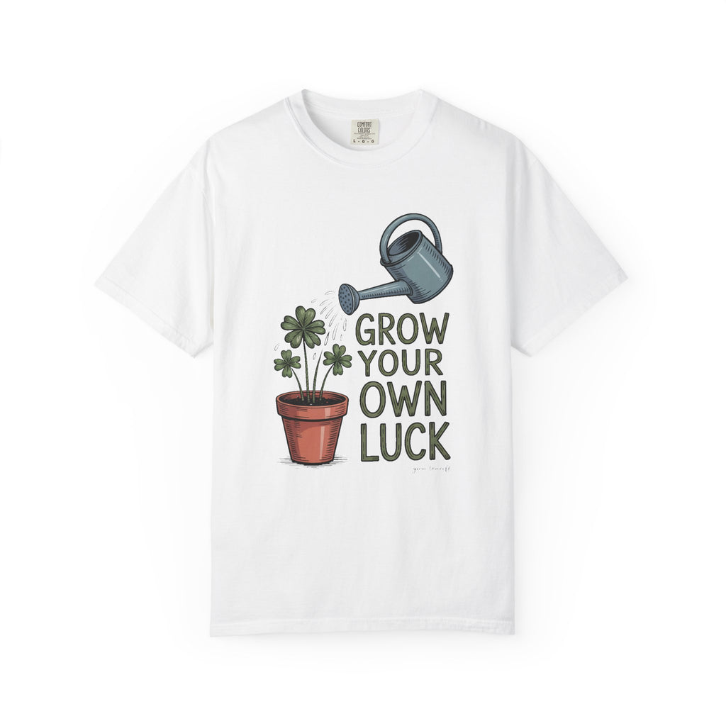 Gardener St Patrick's Day Shirt, Grow Your Own Luck Tee, Shamrock Gardening Gift, Funny St Paddy's Day Shirt For Plant Lovers, Garden Lover…