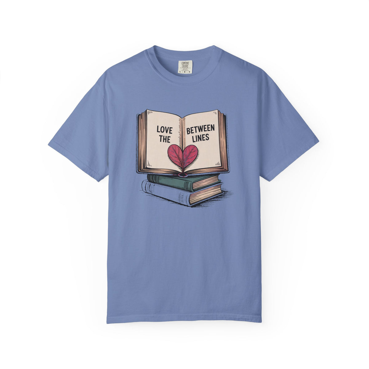 Librarian Valentine's Day Shirt, Book Lover Gift, Love Between The Lines Tee, Bookish Valentine Shirt For Readers, Librarian Gift