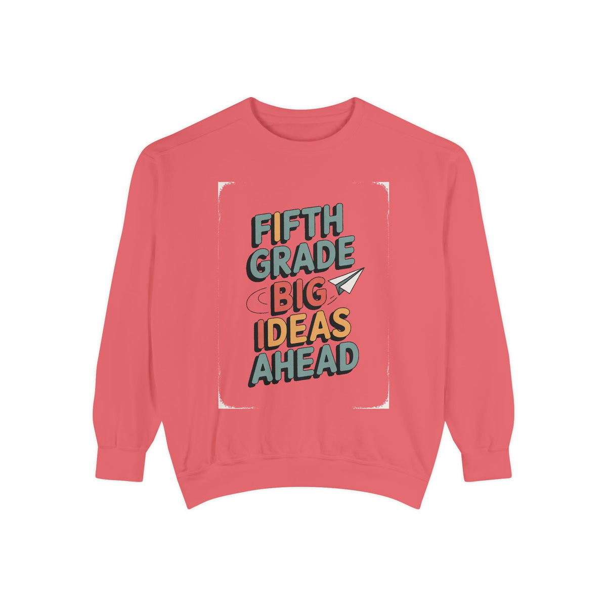 Fifth Grade Sweatshirt, Back to School Gift For Kids, 5th Grade Big Ideas Ahead Crewneck, Fifth Grade Student Shirt, First Day of School Tee