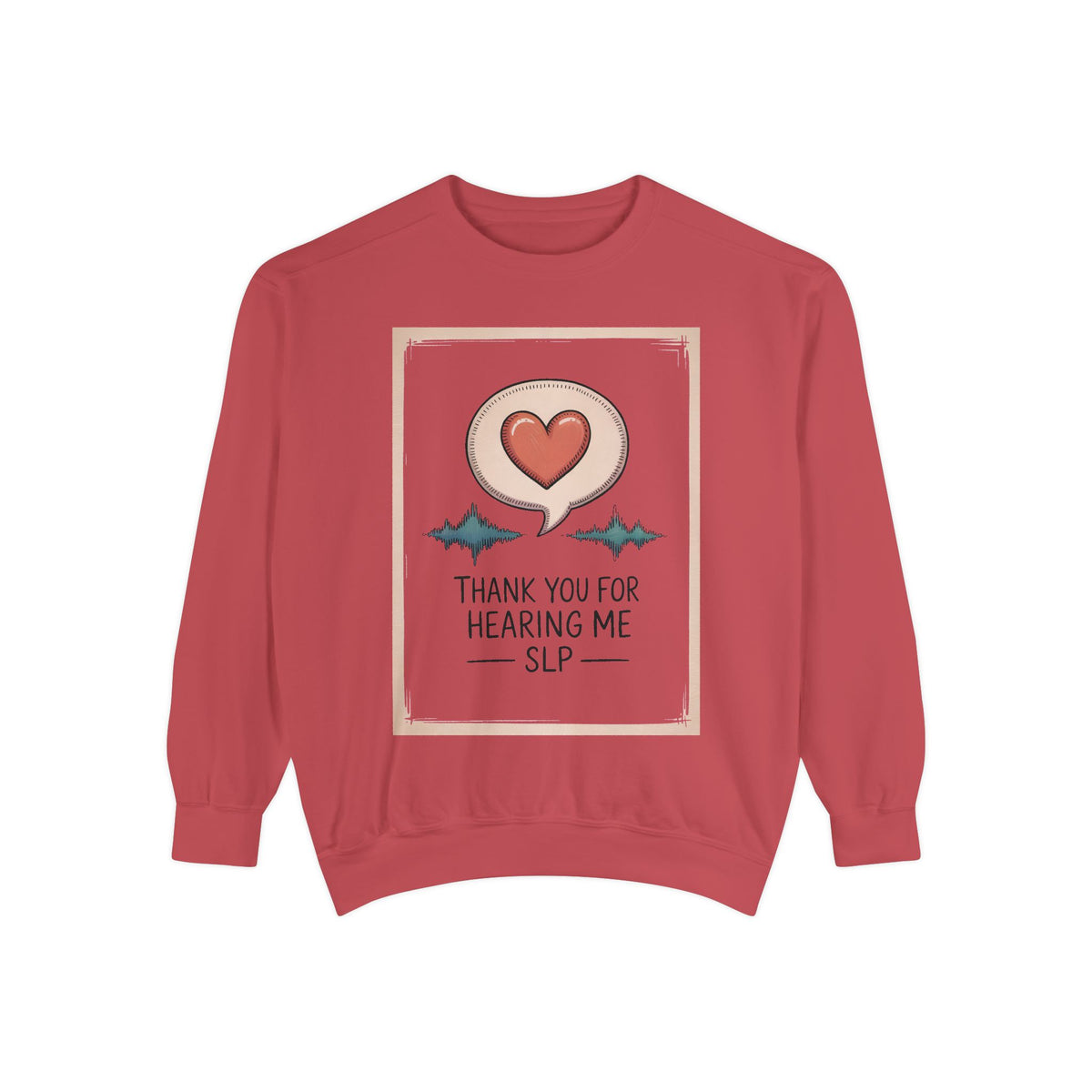 SLP Sweatshirt, Thank You For Hearing Me, Speech Language Pathologist Gift, Teacher Appreciation Sweatshirt, SLP Appreciation Gift, Speech…