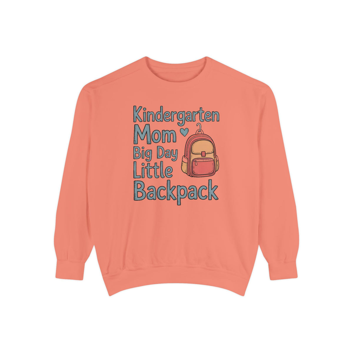 Kindergarten Mom Sweatshirt, Big Day Little Backpack Crewneck, Back To School Gift For Mom, First Day of Kindergarten Shirt, Mom Of Kinderg…