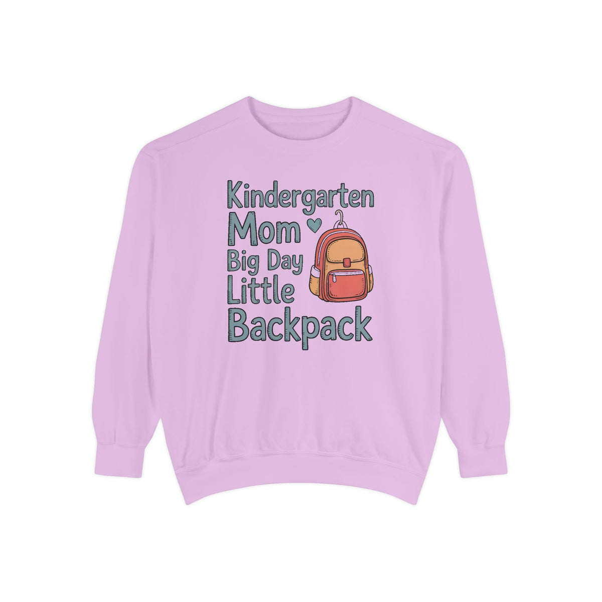 Kindergarten Mom Sweatshirt, Big Day Little Backpack Crewneck, Back To School Gift For Mom, First Day of Kindergarten Shirt, Mom Of Kinderg…