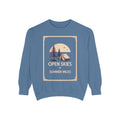 Camping Sweatshirt, Fourth of July Gift, Open Skies Summer Miles Crewneck, 4th of July Camping Tee, Patriotic Outdoor Sweatshirt, Camper Gi…