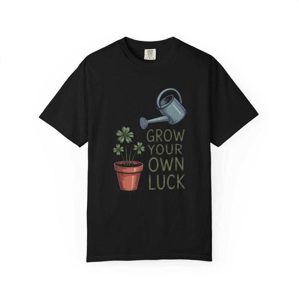Gardener St Patrick's Day Shirt, Grow Your Own Luck Tee, Shamrock Gardening Gift, Funny St Paddy's Day Shirt For Plant Lovers, Garden Lover…