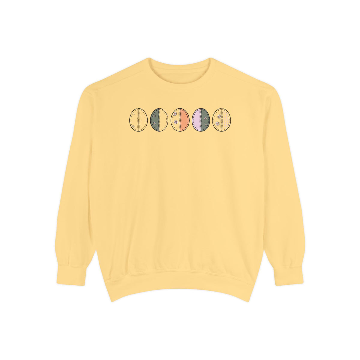 Quilter Easter Sweatshirt, Patchwork Egg Gift For Quilting Lover, Easter Quilt Crewneck, Cute Easter Gift For Quilter, Spring Sweatshirt
