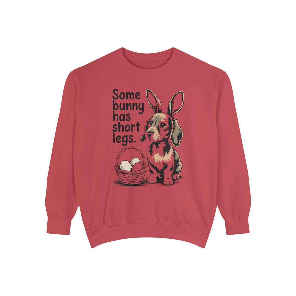 Dachshund Owner Sweatshirt, Some Bunny Has Short Legs, Funny Easter Gift For Dog Mom, Wiener Dog Easter Sweatshirt, Dachshund Easter Tee
